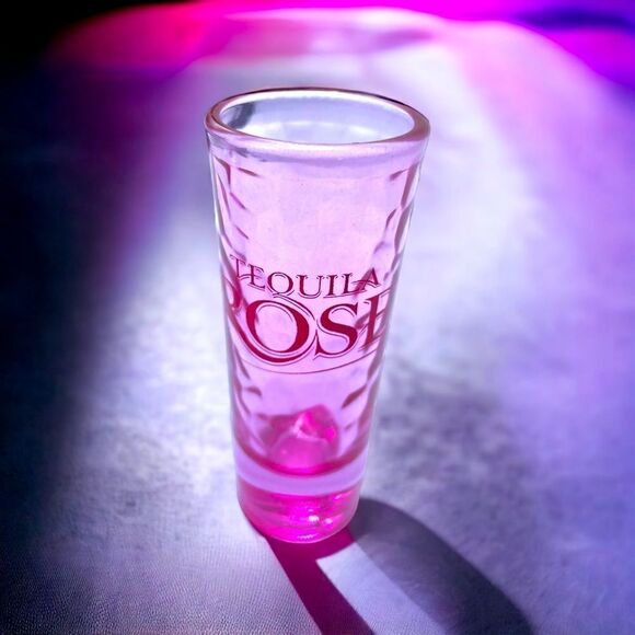 Tequila Rose l Tall Shot Glass l Pink l 4” l Home Bar Kitchen Accessory l EUC - Picture 3 of 6